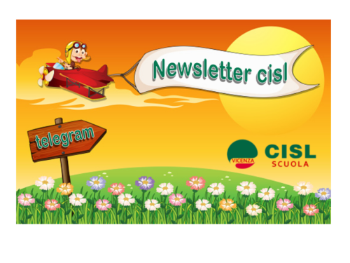 La Newsletter del sito cislscuola.it e Telegram cislscuolavicenza.it